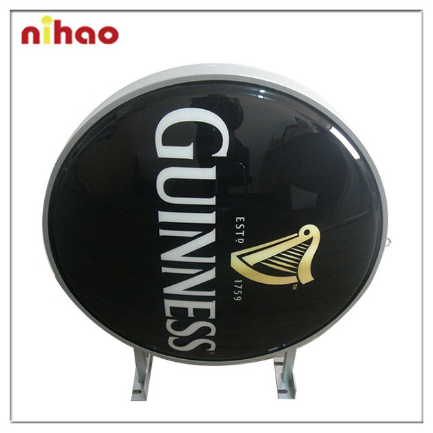 Round lighting box